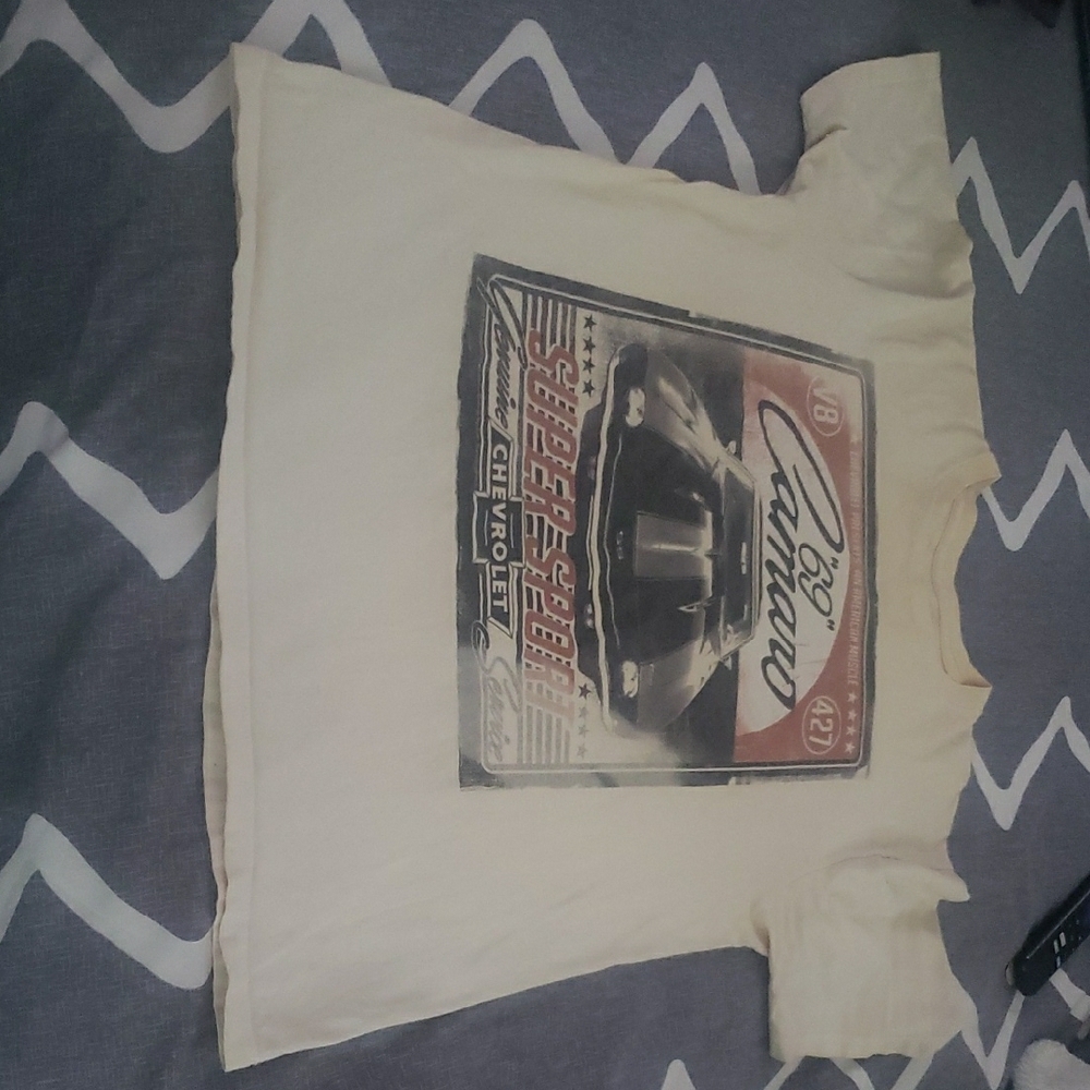 Classic Car Graphic Tee - Cream